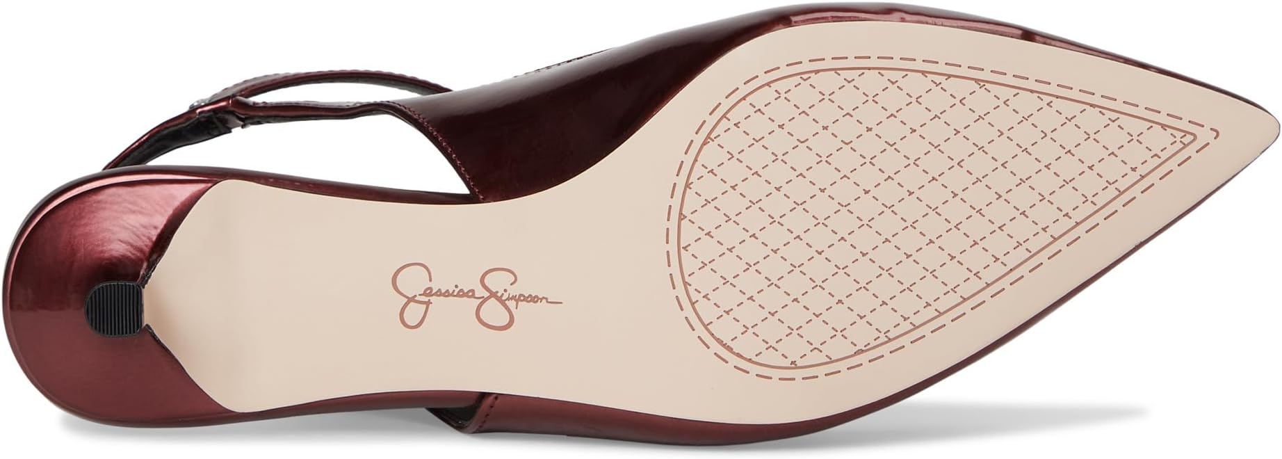 Туфли Jessica Simpson Vellana Kitten Heel Pump, цвет Oxblood — фото 3