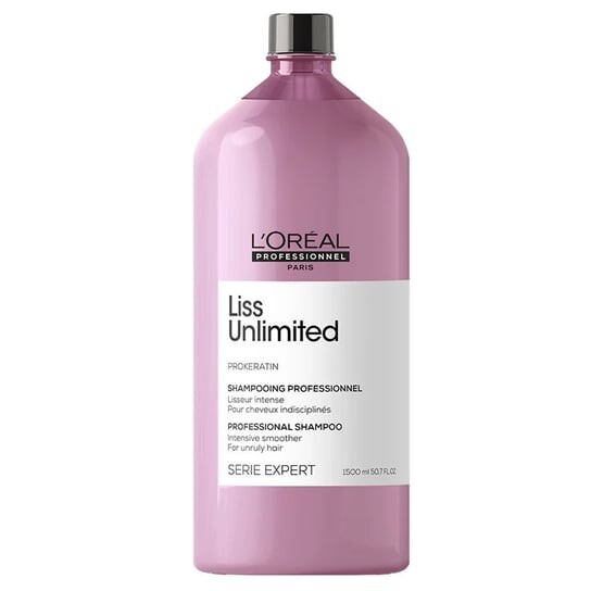 

Разглаживающий шампунь, 1500 мл Loreal, Liss Unlimited, L'Oréal Professionnel