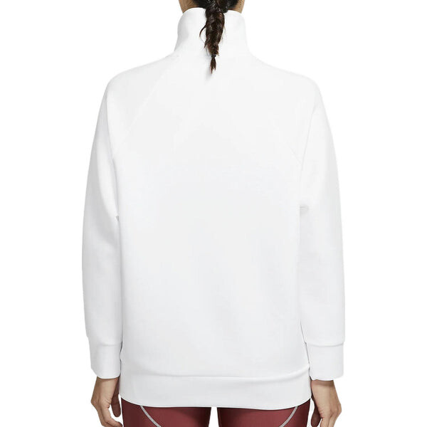 Топ флисовый топ Dri Fit Crew Nike, белый — фото 3