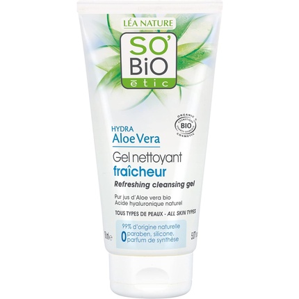 

So'bio Etic Cosmos Organic Hydra Aloe Vera Освежающий очищающий гель 150 мл Sobio Etic
