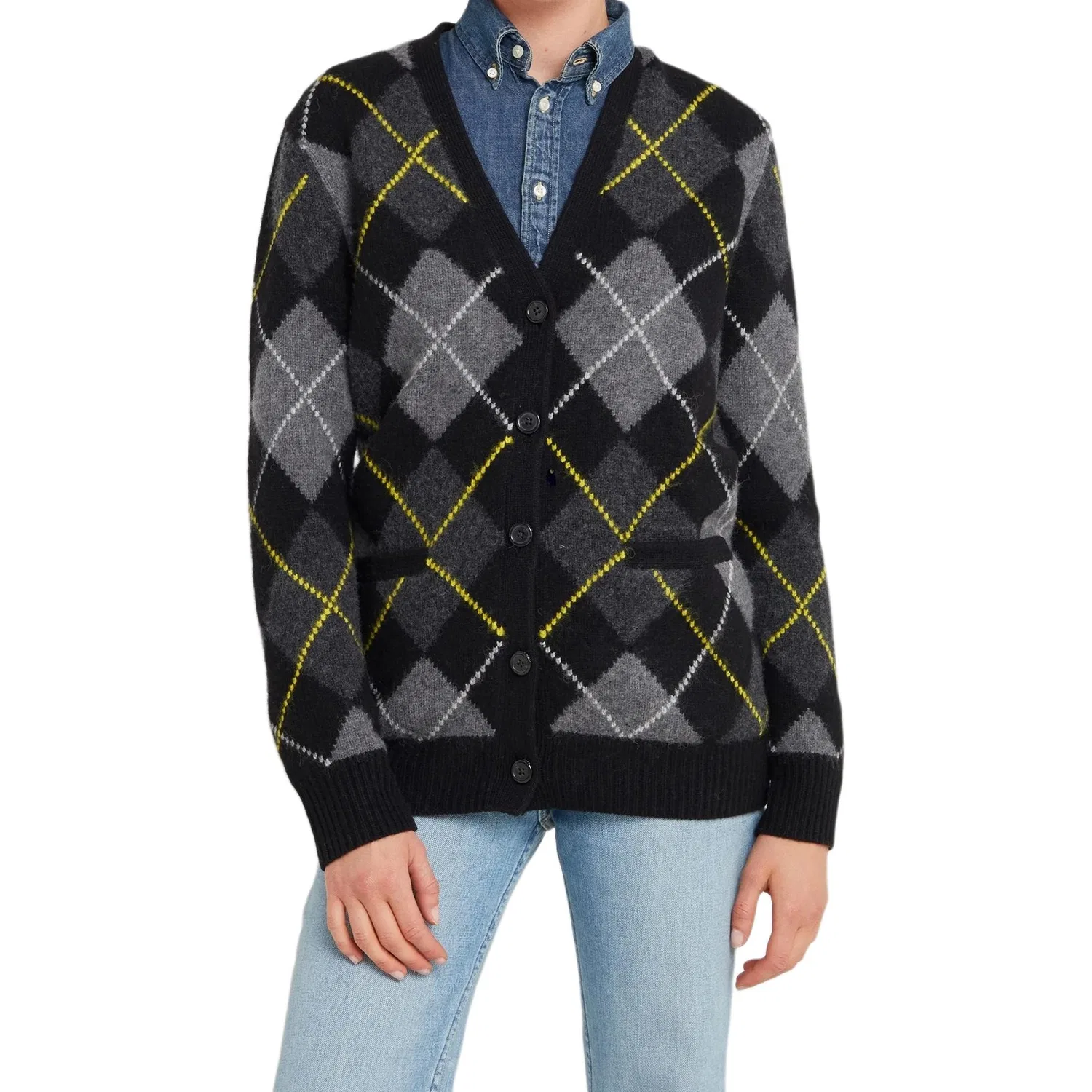Свитер FW25 Classic Version Women's Polo Ralph Lauren, Gray — фото 3