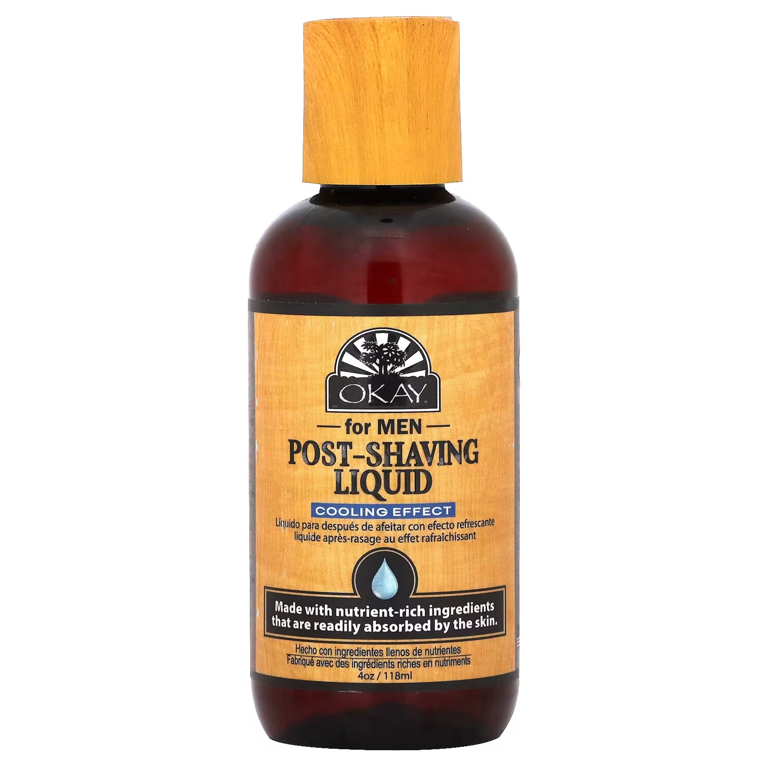 

Лосьон после бритья Okay Pure Naturals с охлаждающим эффектом, 118 мл