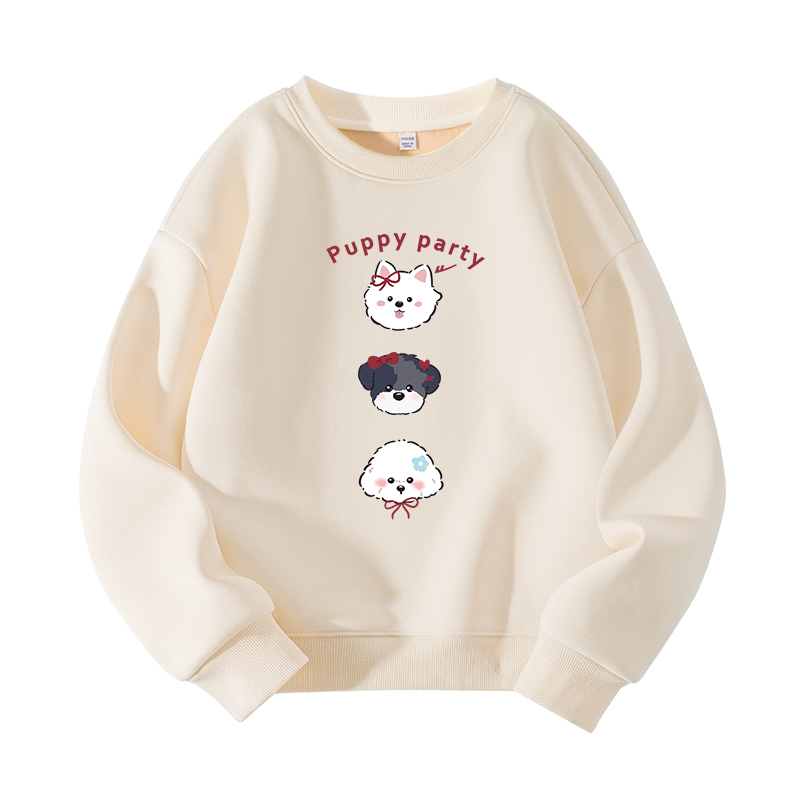 

Детский свитшот с круглым вырезом утепленный WARRIOR, оранжевый/h 3 pack puppy