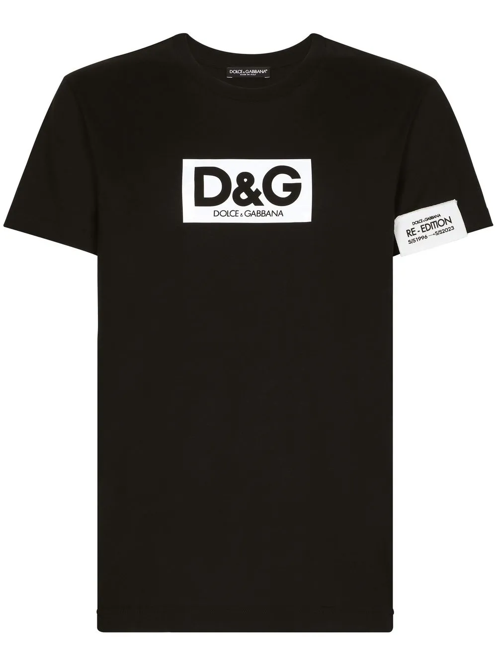 

Футболка с логотипом DOLCE & GABBANA, черный
