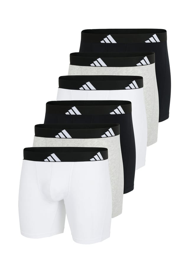

Длинные шорты / брюки 6 шт. в упаковке активный гибкий хлопок Adidas, мультиколор