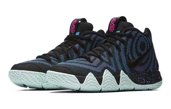 Кроссовки kyrie 4 Nike, черный — фото 3