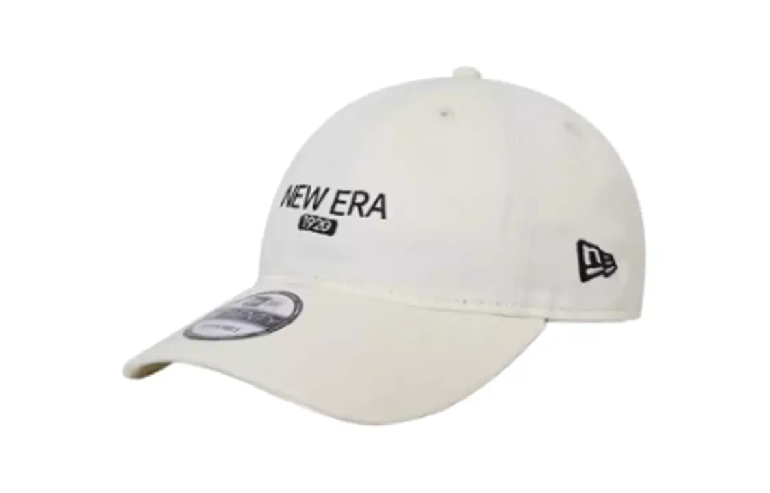 

New Era Хлопковая бейсболка унисекс белая, White