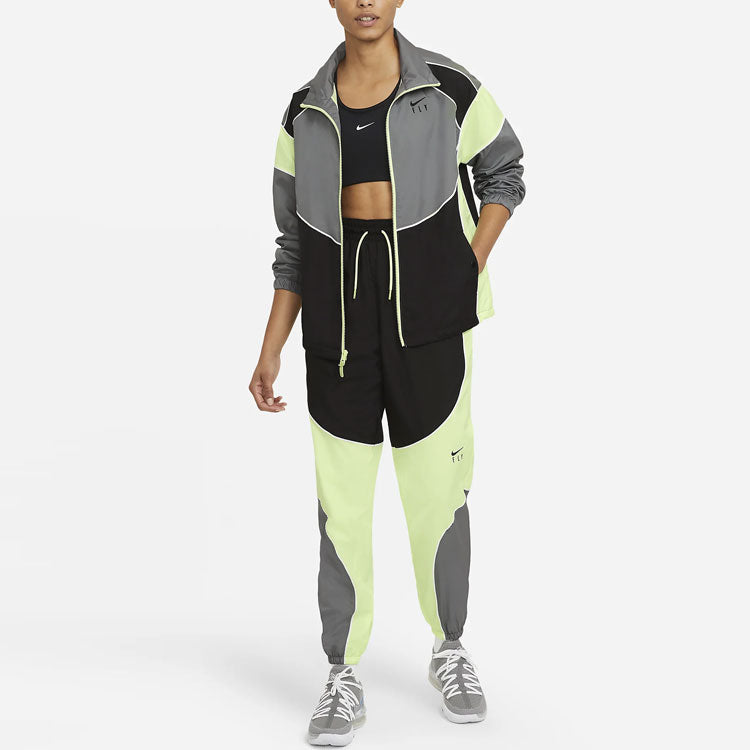 Куртка (WMNS) Nike Swoosh Fly Colorblock Woven Sports Basketball Jacket CZ6603-084 — фото 3