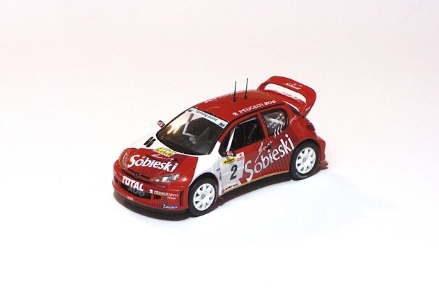 

Atlas Peugeot 206 Wrc Кшиштоф Холовчиц Л. 1:43 25232