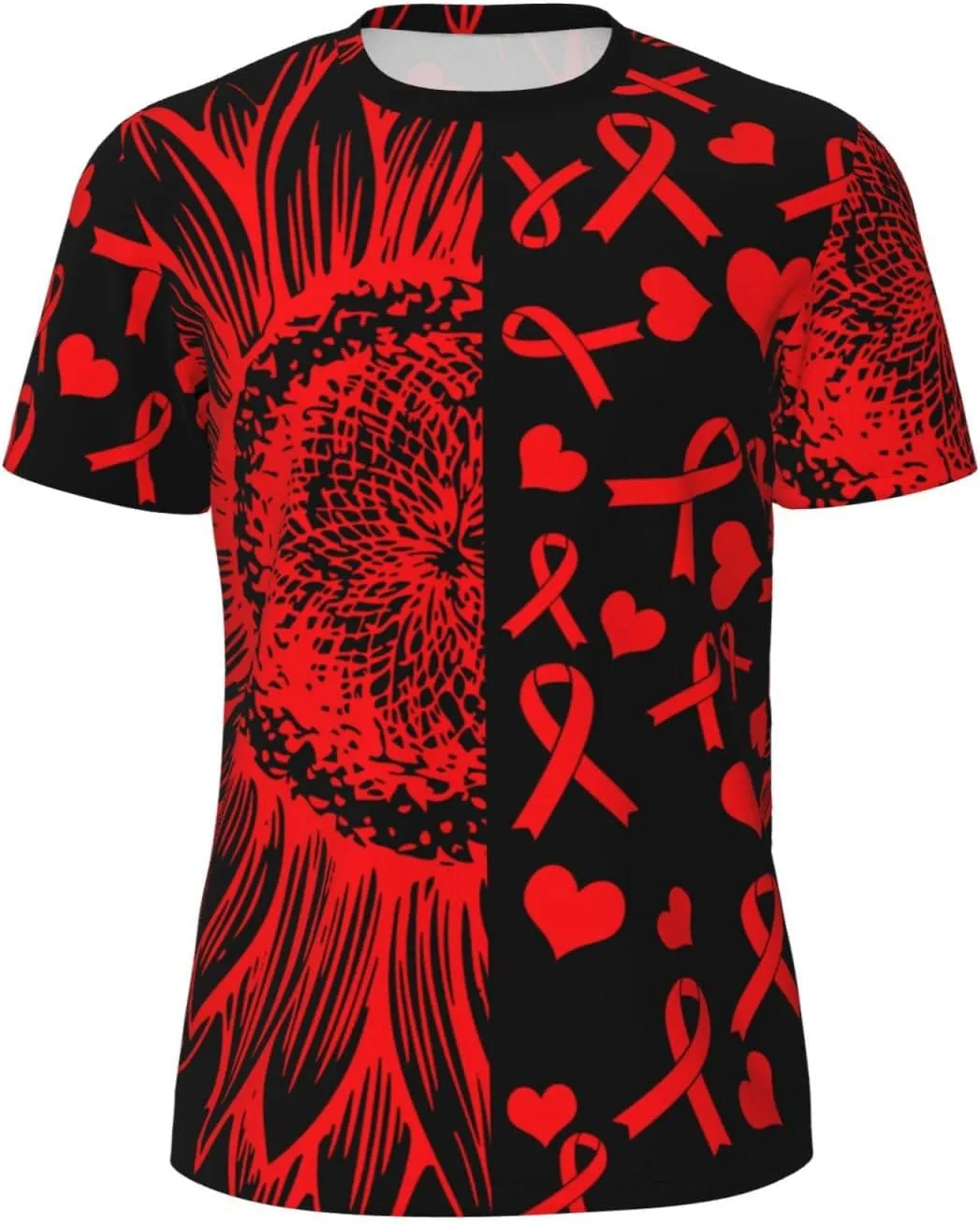 

Мужская футболка с сетчатыми вставками, короткий рукав, летняя