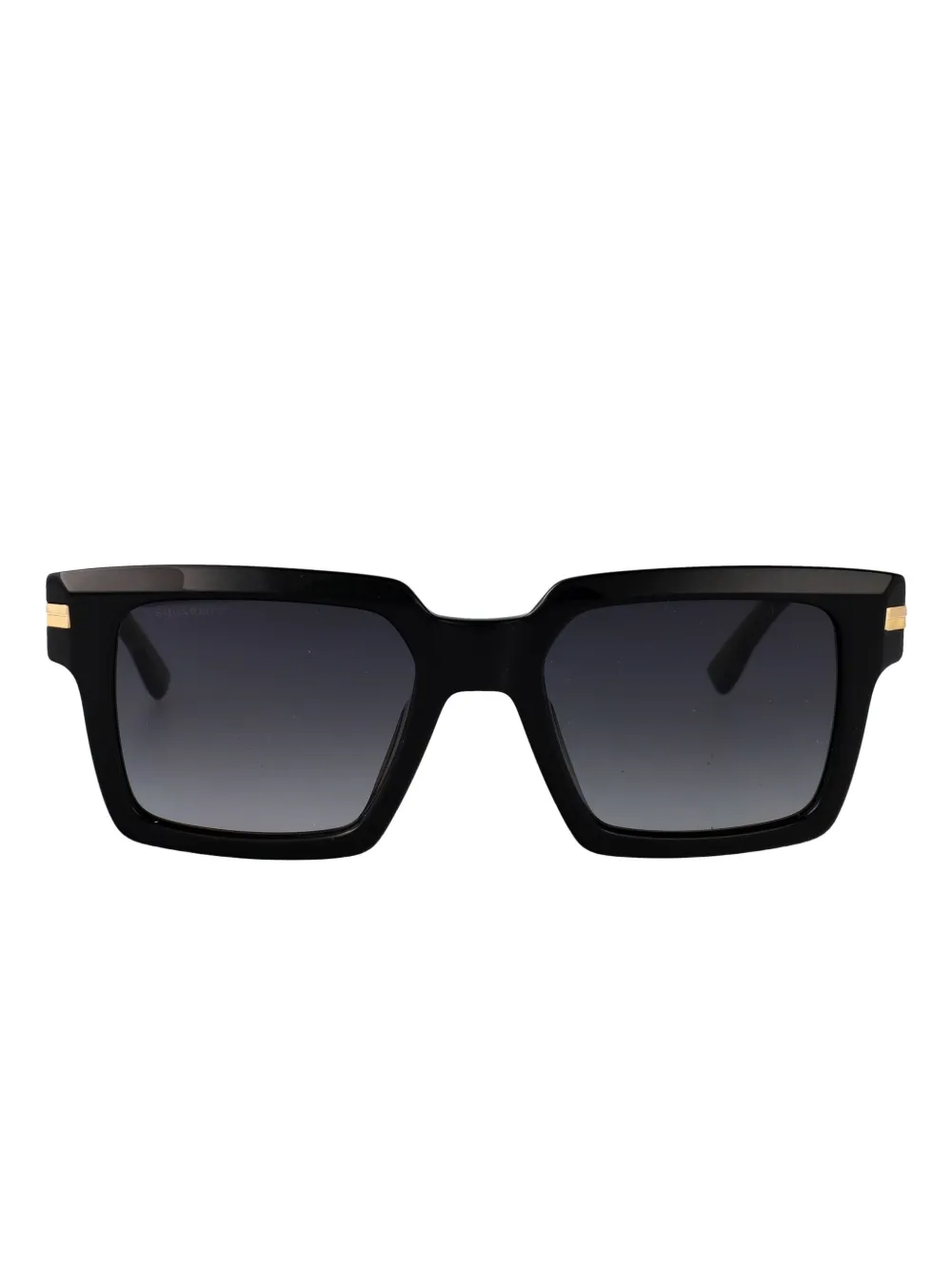 

Солнцезащитные очки в квадратной оправе DSQUARED2 EYEWEAR, черный