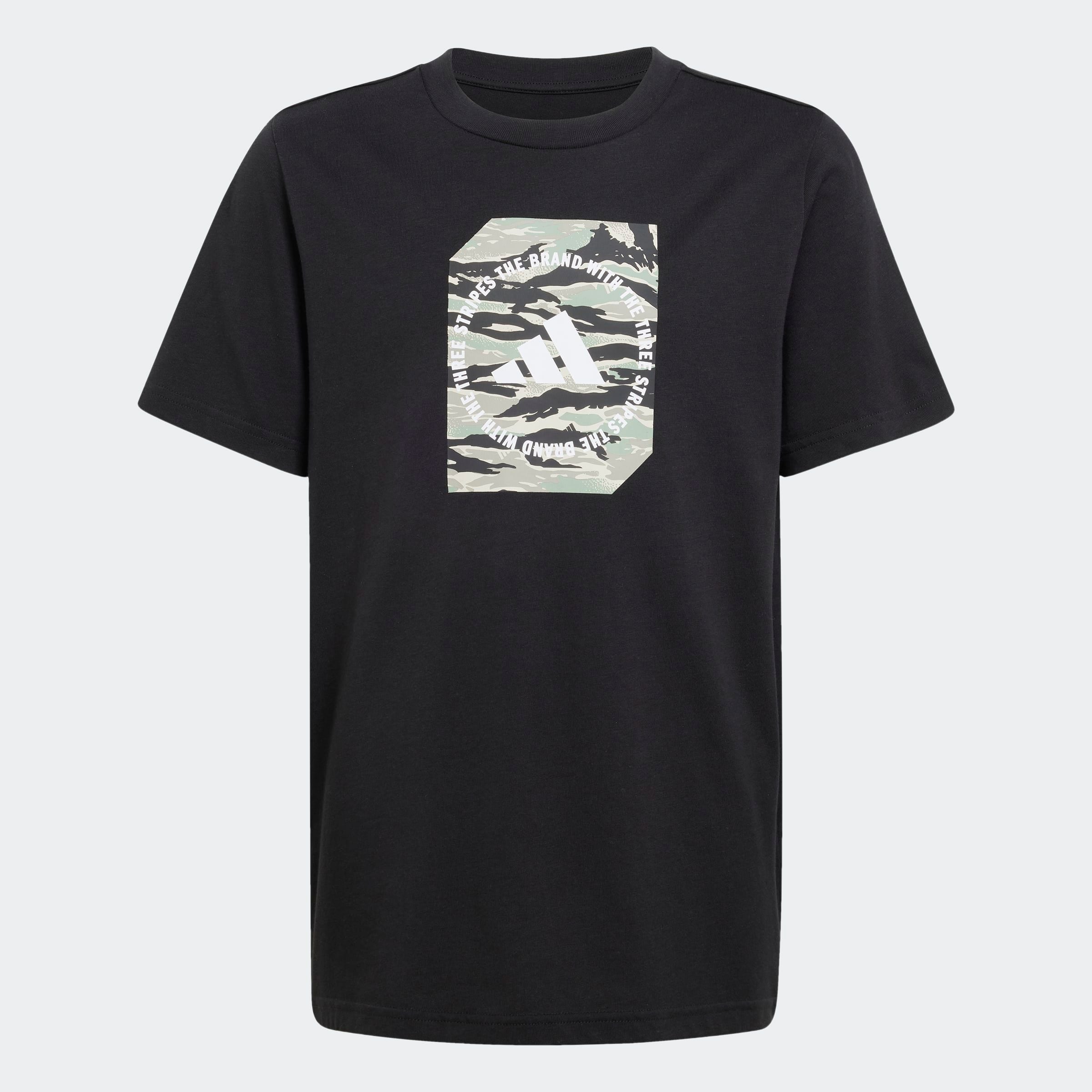 Adidas Sportswear Футболка Performance в черном цвете — фото 2