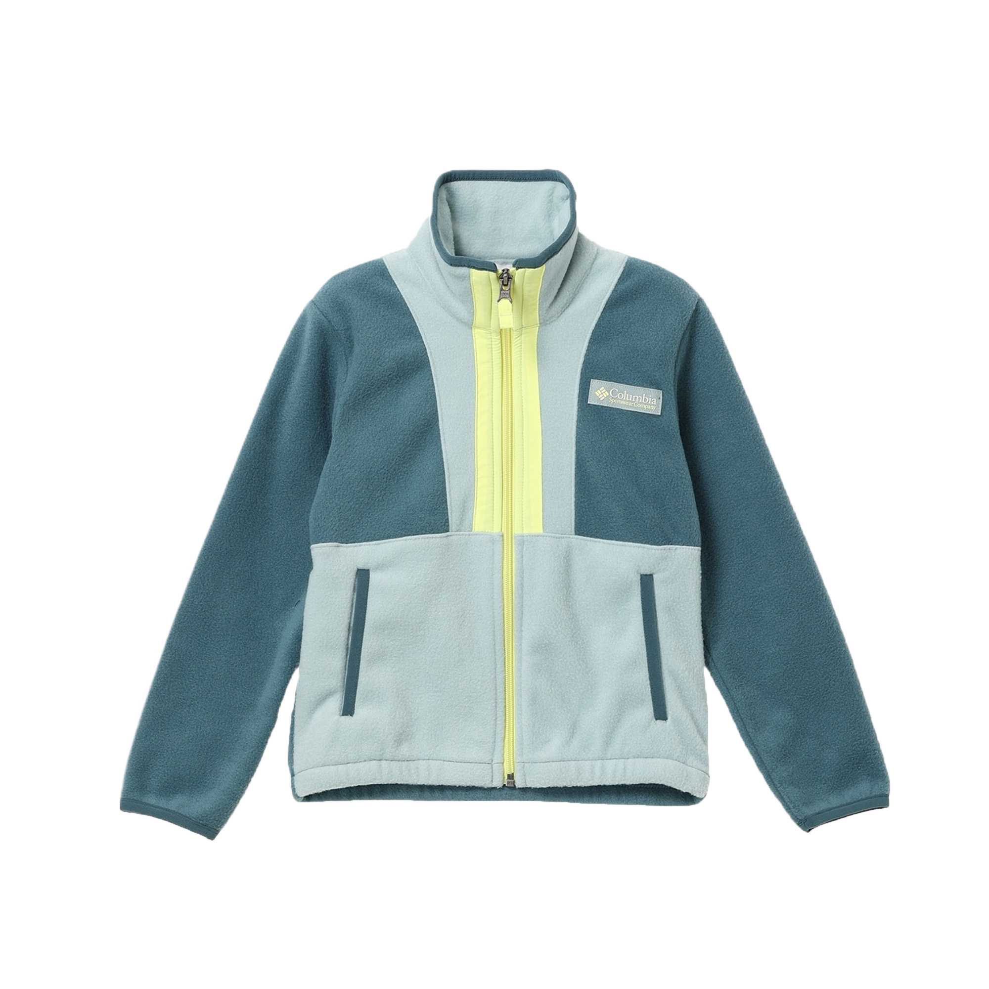 

Детские флисовые куртки Kids' Columbia, 429 crushed синий neon