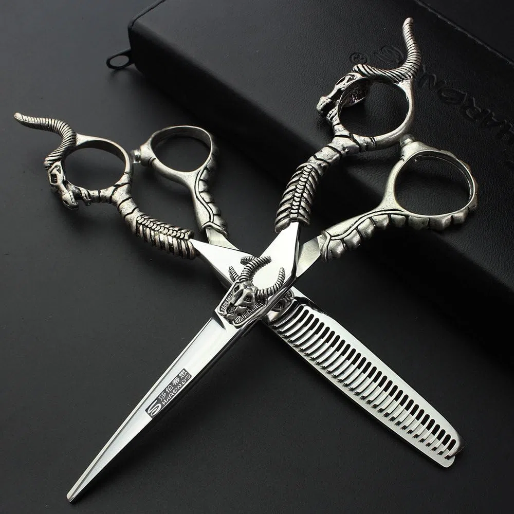 Профессиональные парикмахерские ножницы 6 дюймов от AXEMOORE Axemoore, 6" 2Pcs — фото 3