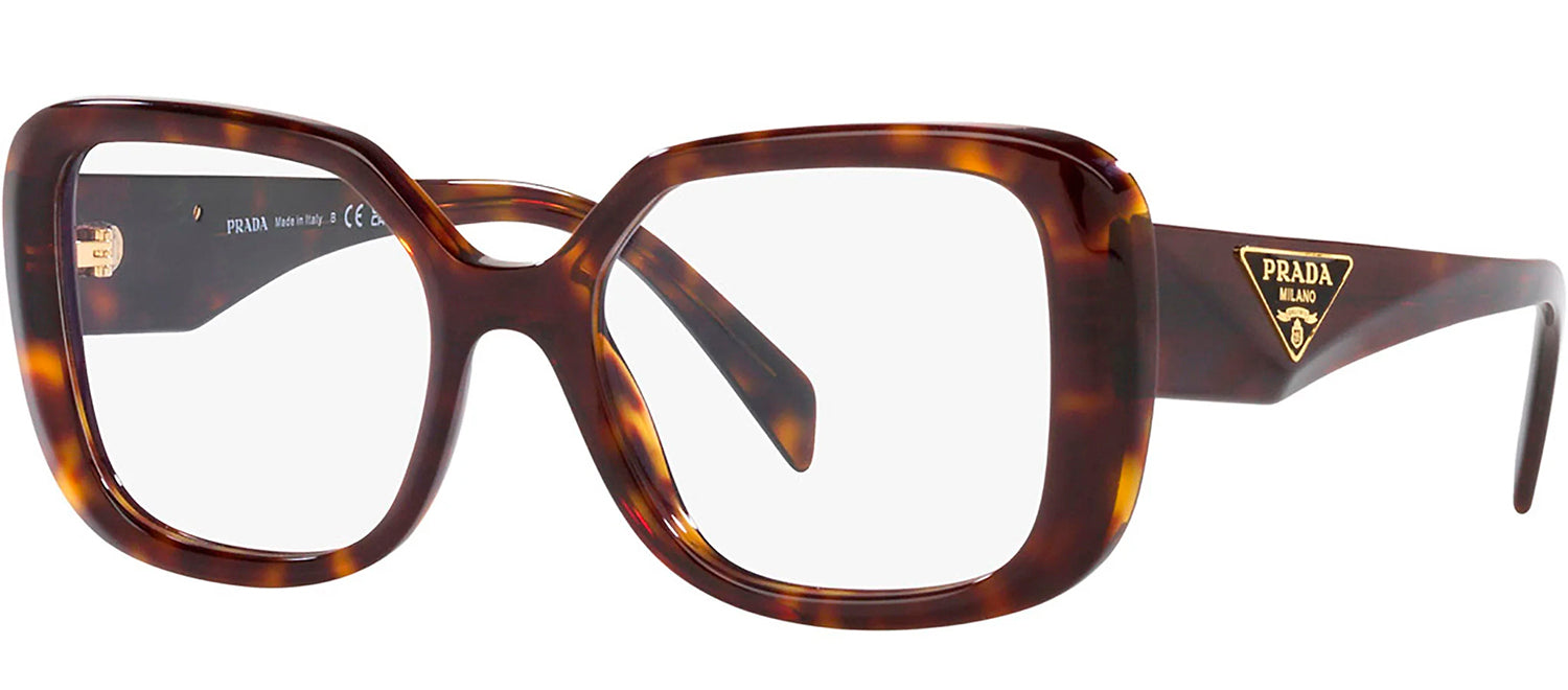 

Prada PR 10ZV 2AU1O1 51 мм женские квадратные очки 51 мм, цвет tortoise