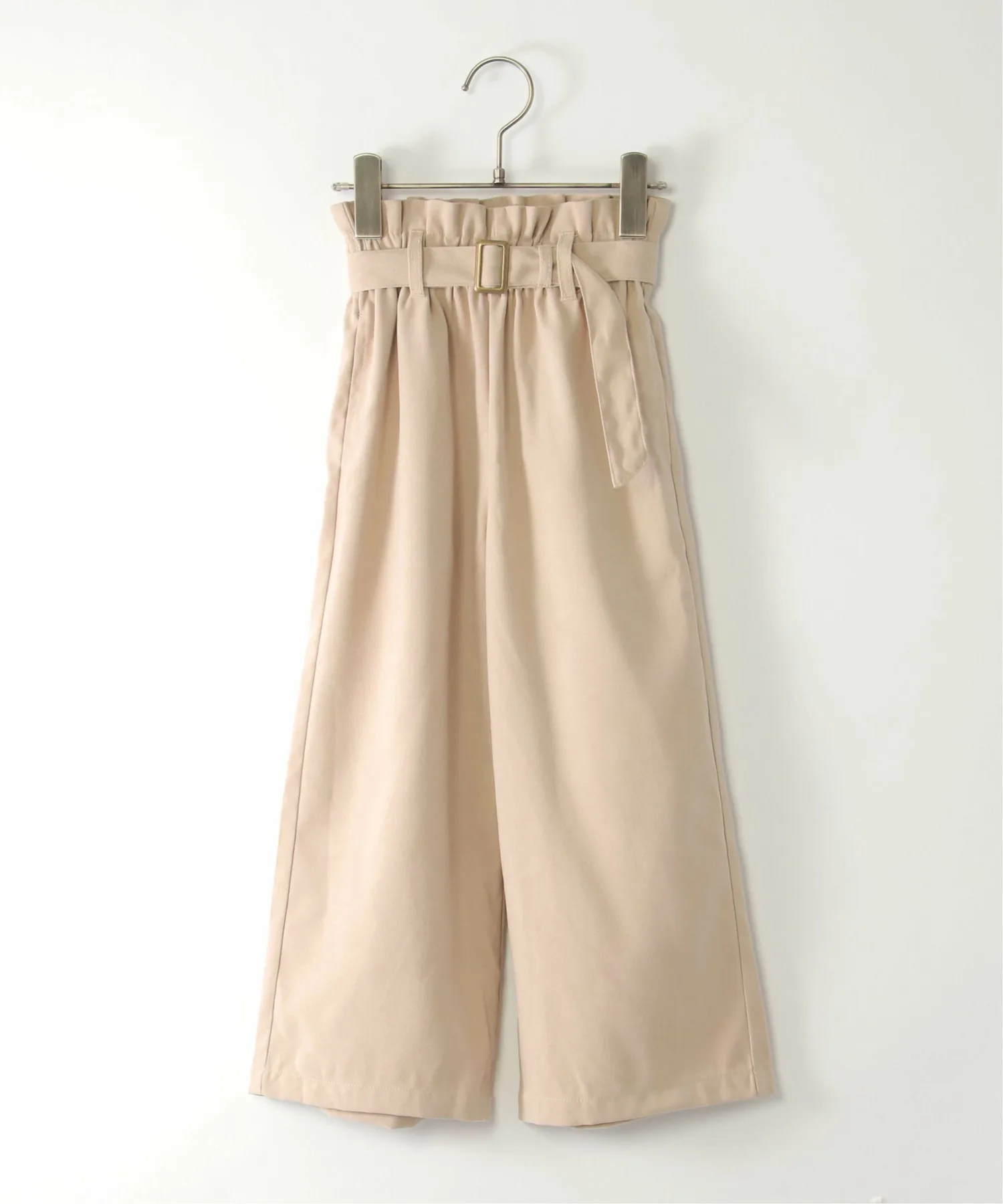 Широкие брюки с поясом (120-160 см) Ikka, beige