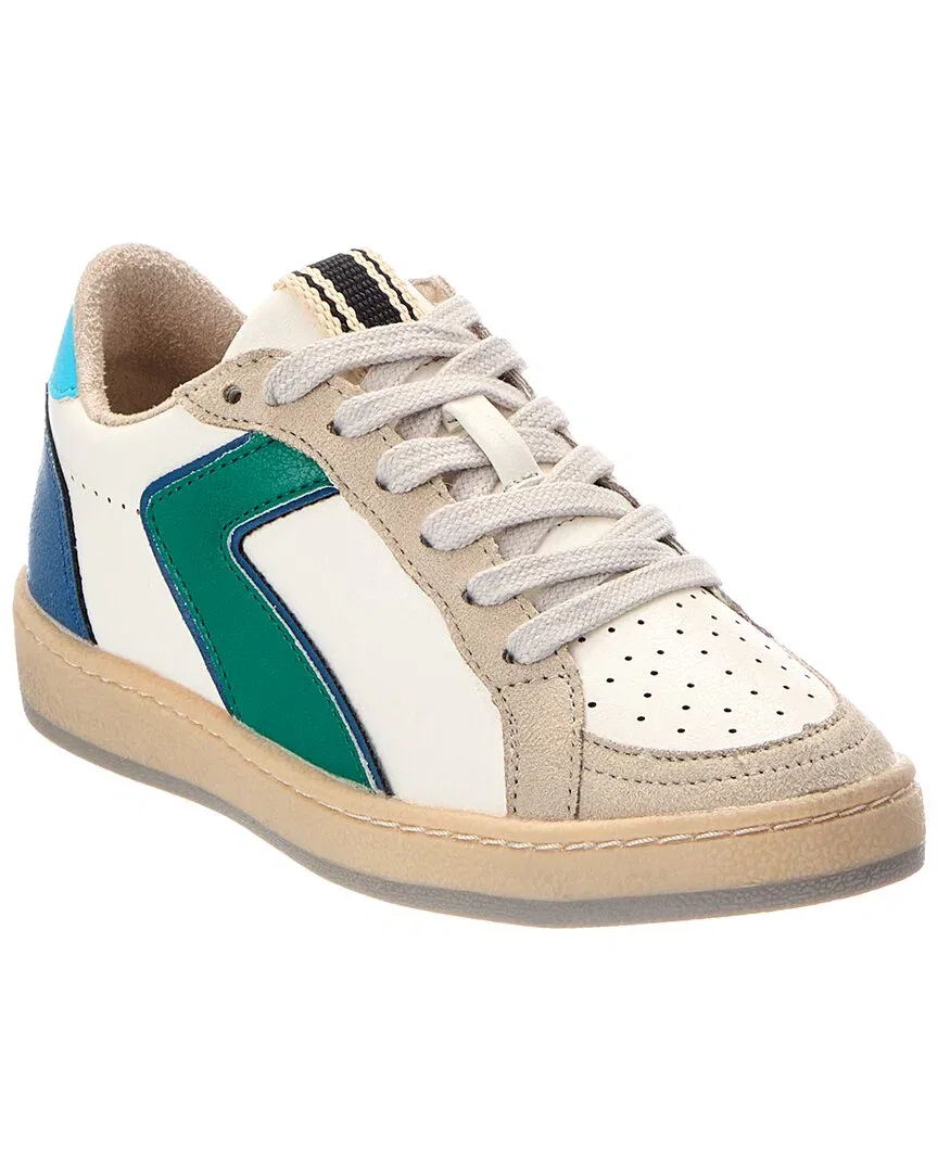 Кожаные кроссовки ShuShop Salma SHU SHOP, синий