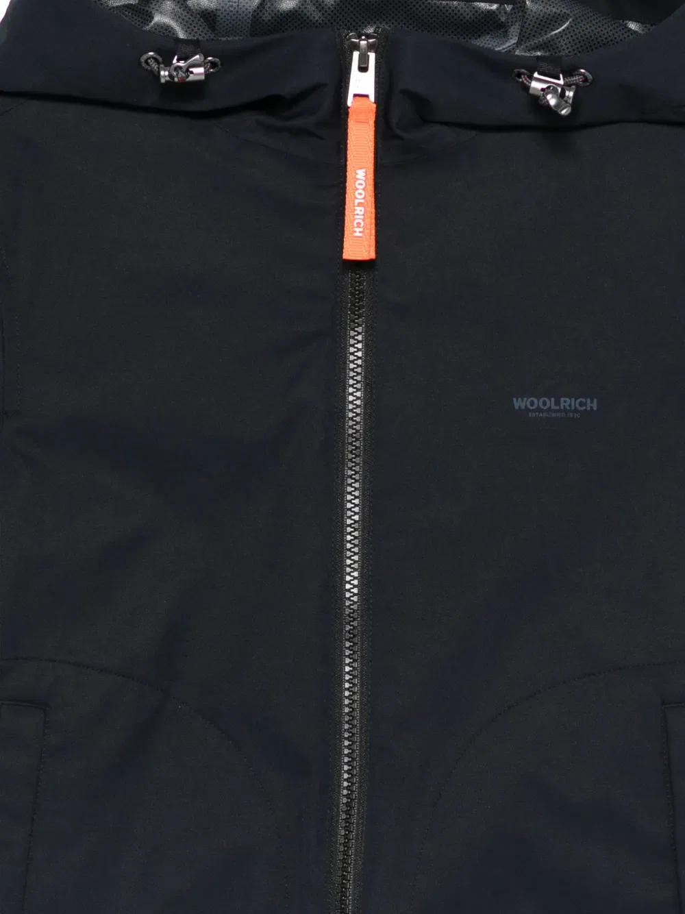 Куртка Pacific с капюшоном и застежкой-молнией Woolrich Kids, синий — фото 3