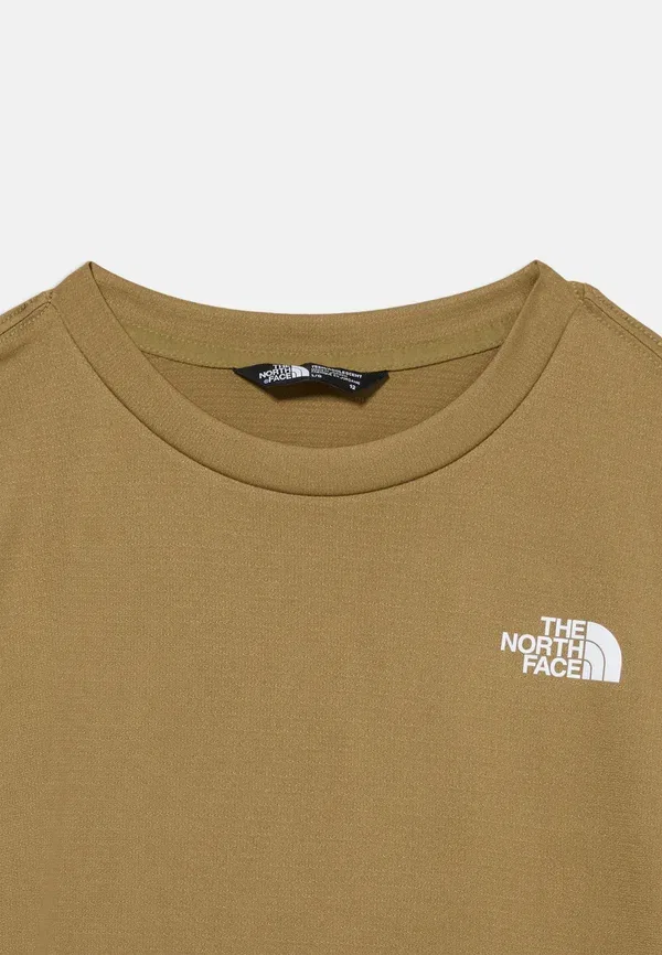 Футболка спортивная The North Face Teen New Tee, цвет кедр — фото 4