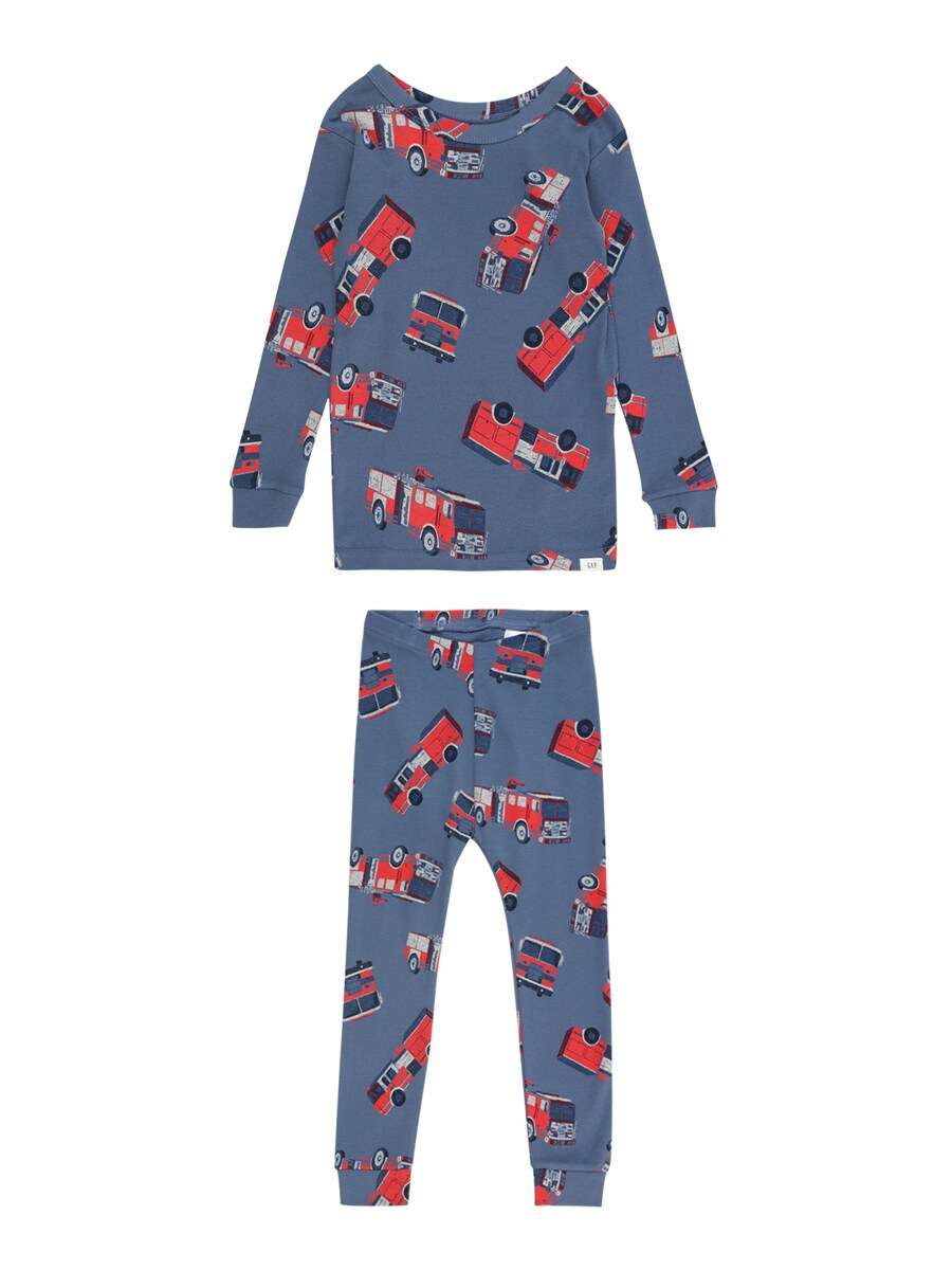 

Пижама GAP Pajamas FALL, цвет marine blue/Smoke blue