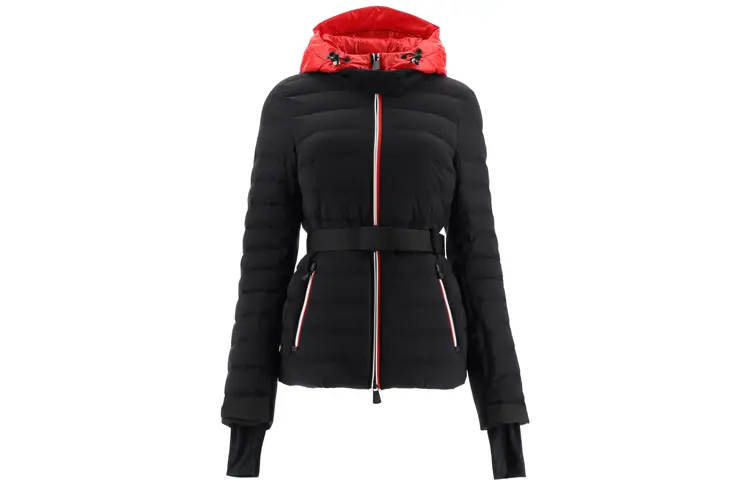 

Пуховик женский многоцветный Moncler, мультиколор, Черный, Пуховик женский многоцветный Moncler, мультиколор