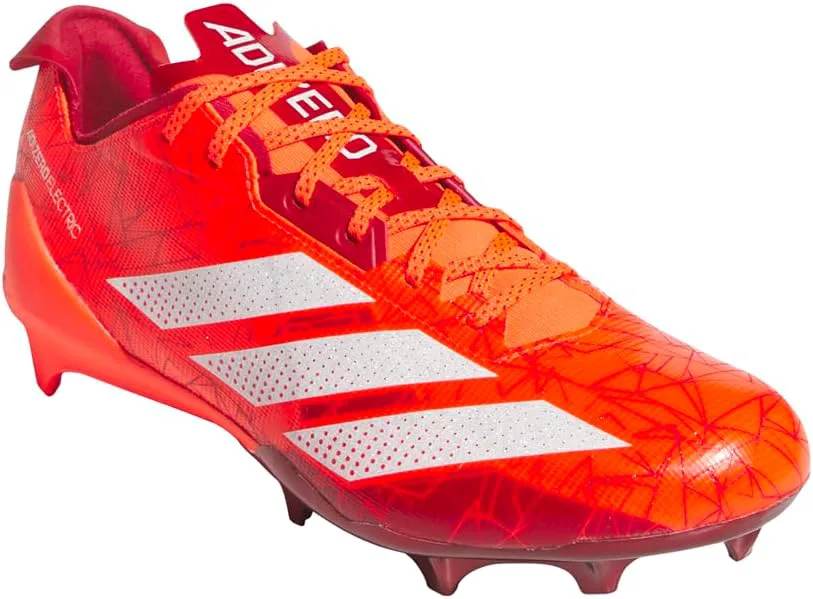 Мужские футбольные бутсы Adidas Originals Adizero Electric, красный — фото 4
