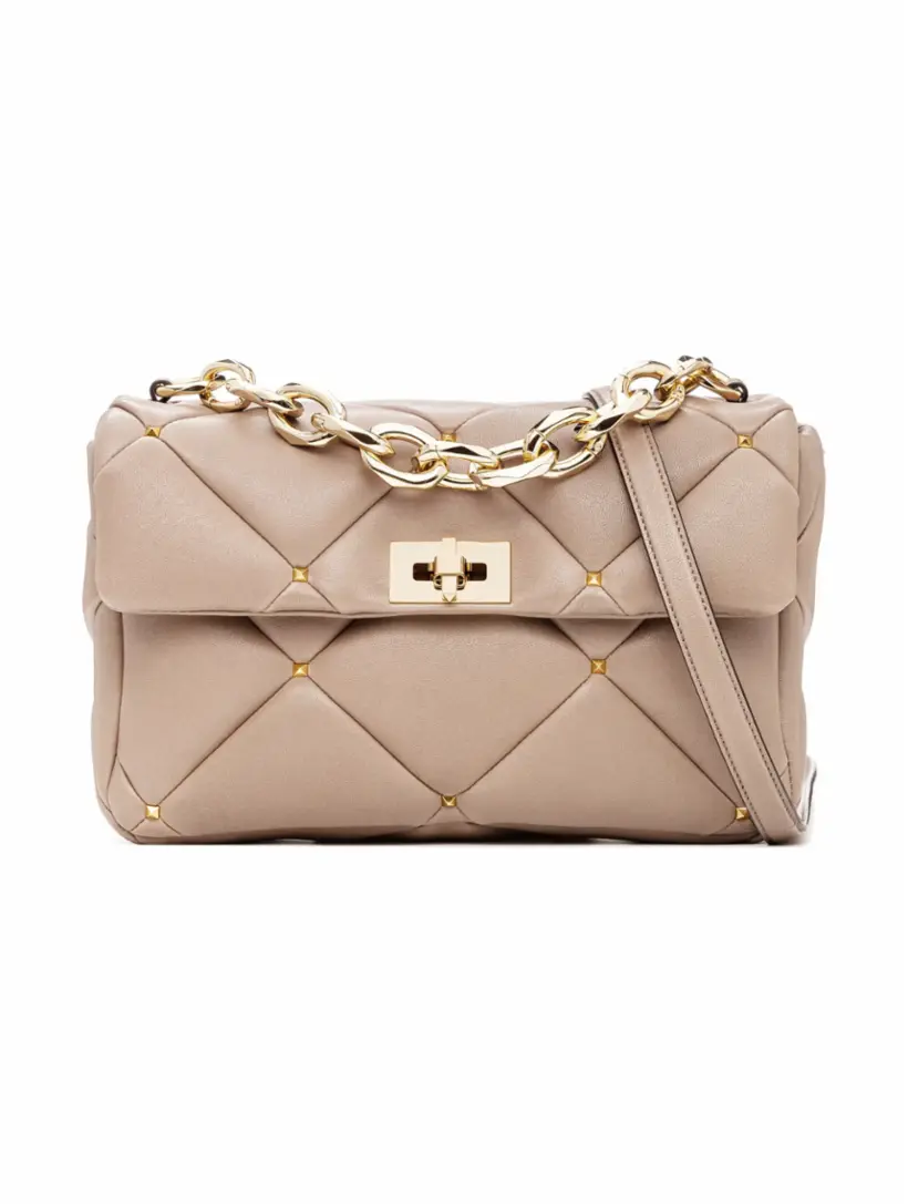 

Сумка на плечо Rockstud Valentino Garavani, бежевый