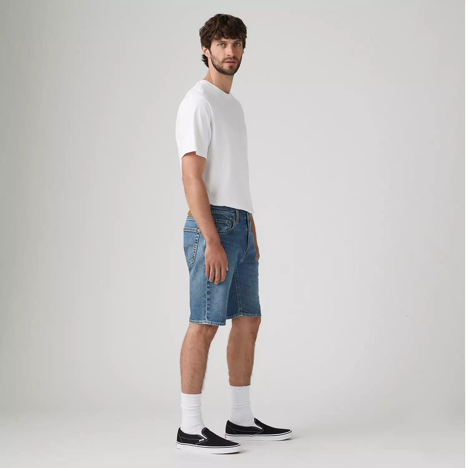 405 Стандартные мужские шорты 10" Levi's, цвет Comeback Tour - Medium Wash — фото 4