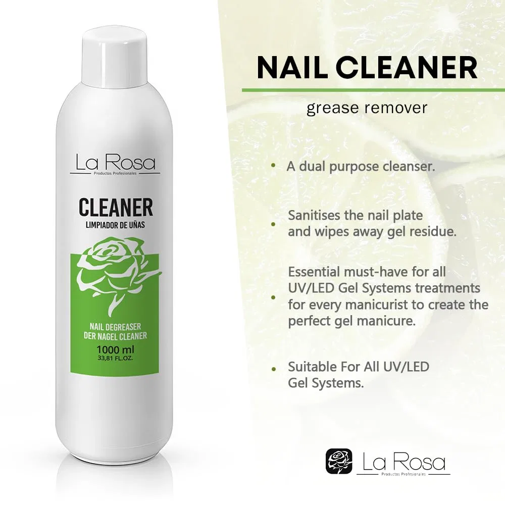 Обезжириватель для ногтей LaRosa Nail Cleaner 1000 мл La Rosa — фото 4
