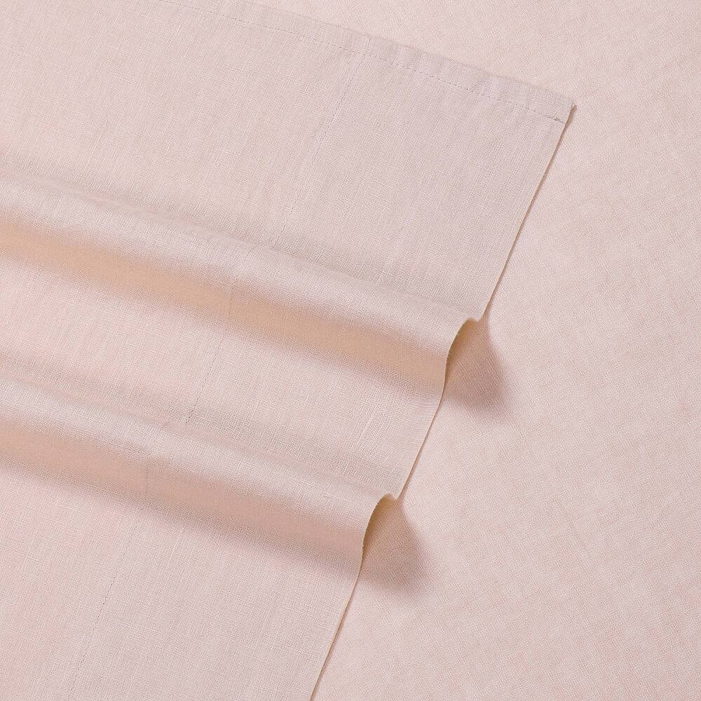 

Комплект льняных простыней Brooklyn Loom, цвет Blush