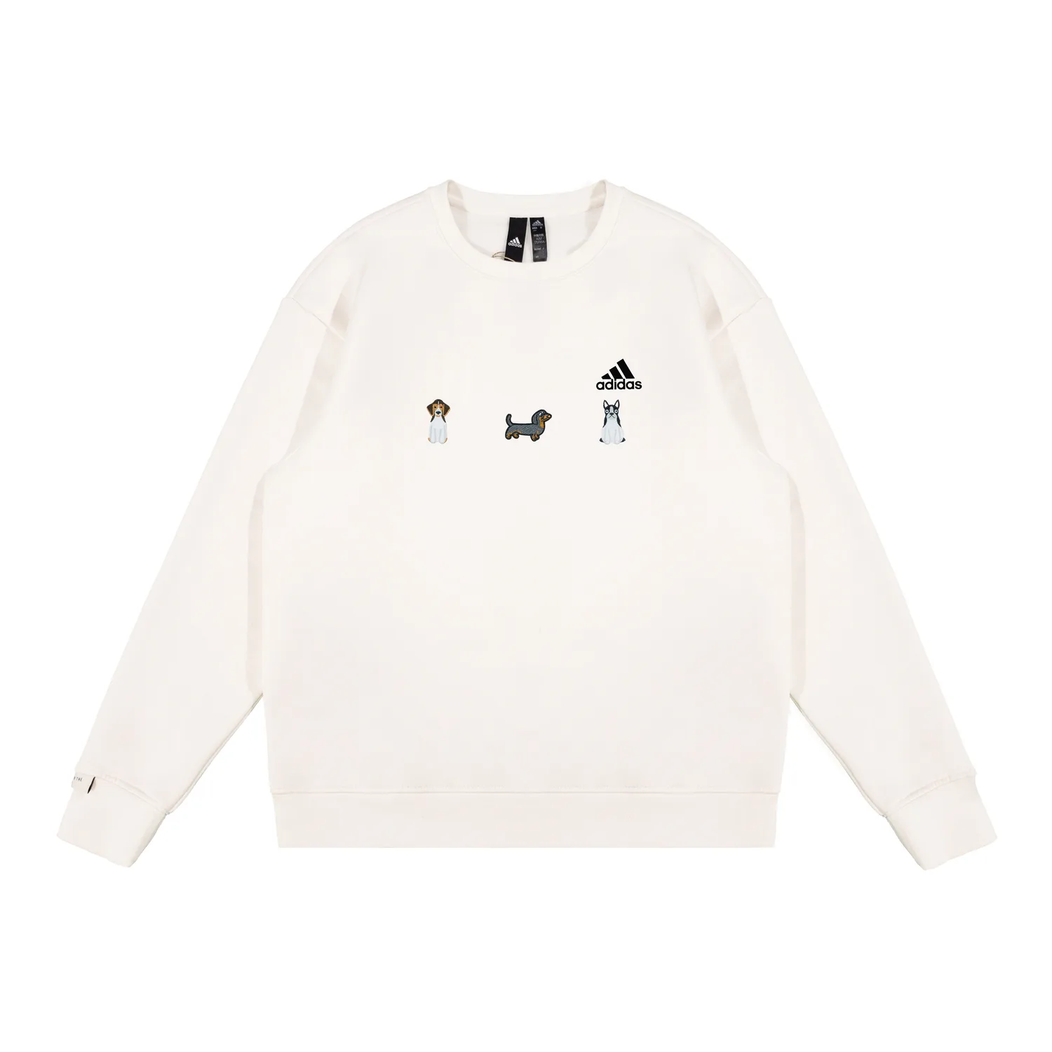 LABEL Extraordinary Sweatshirt Unisex Adidas, белый