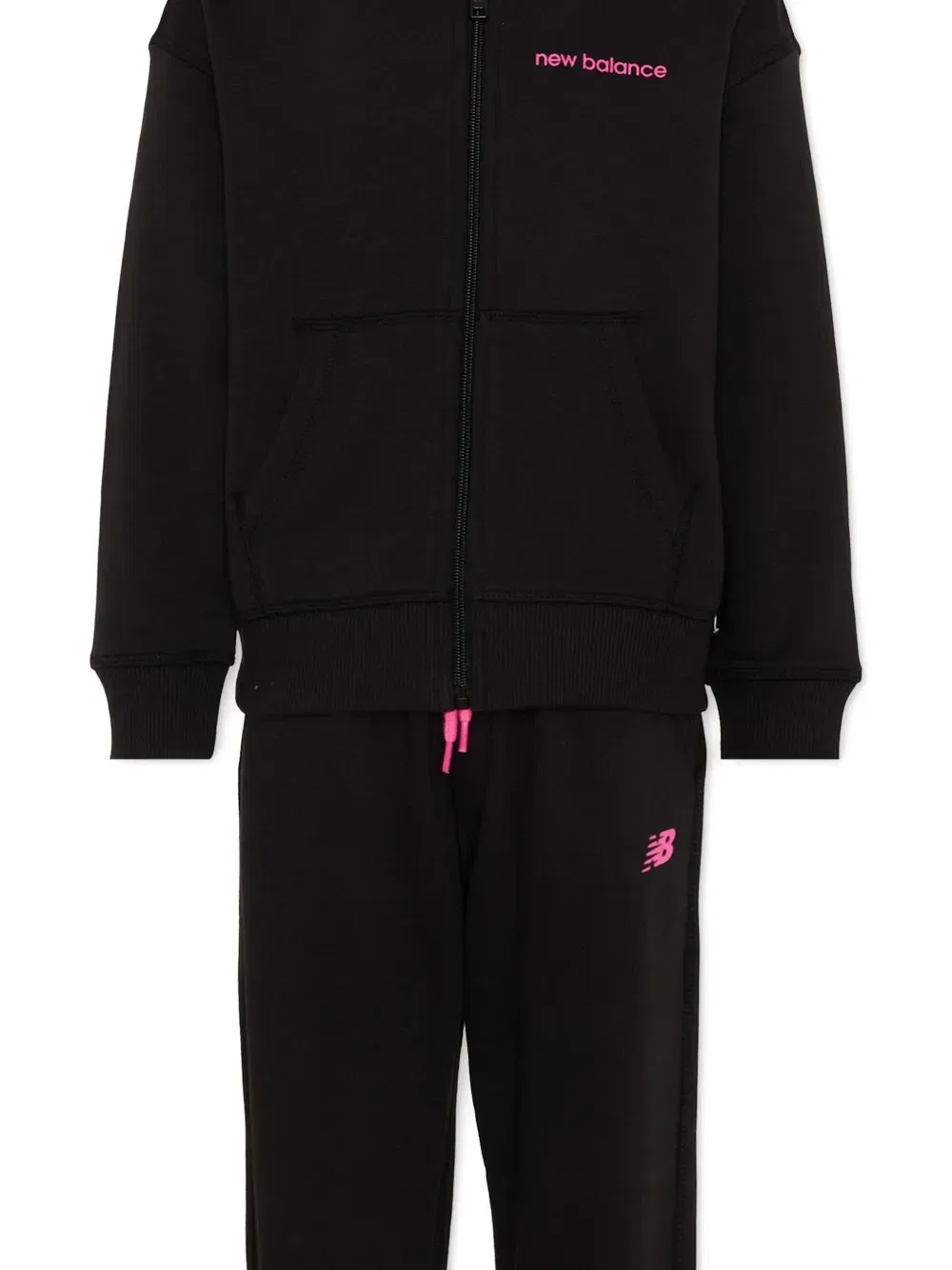 Спортивный костюм с логотипом New Balance Kids, черный — фото 3
