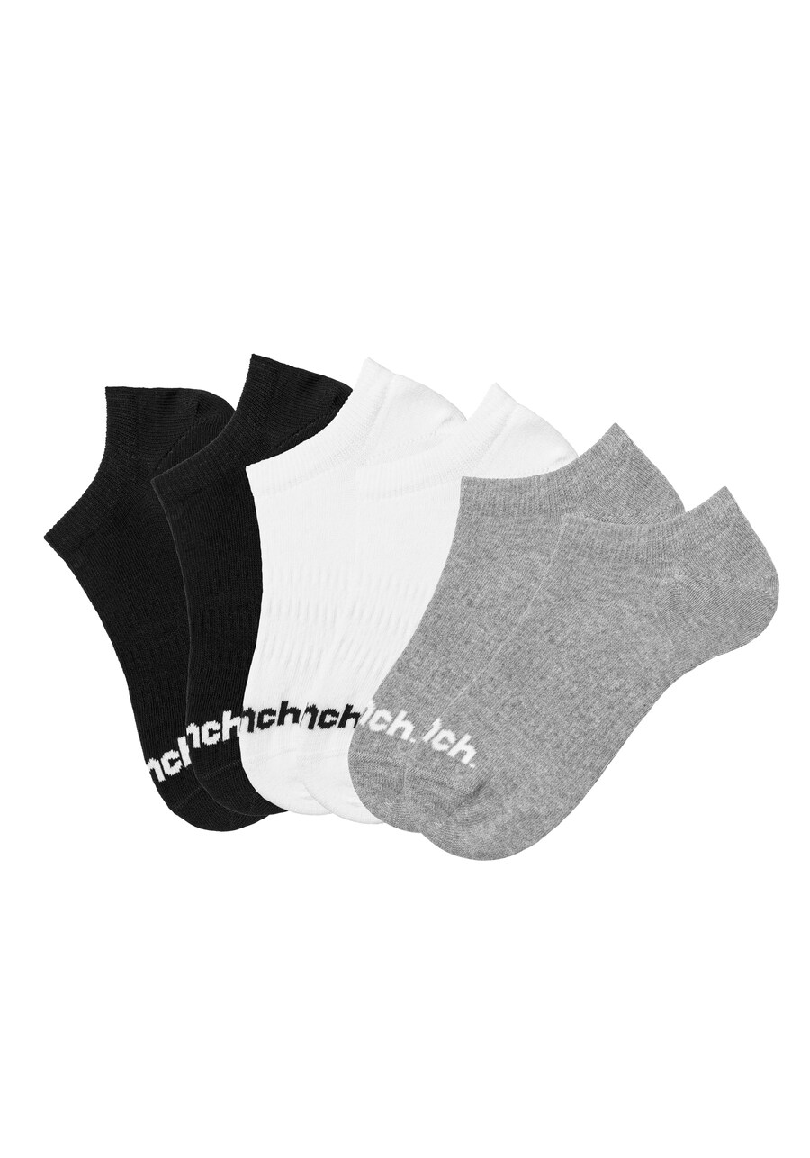 

Спортивные носки BENCH, цвет Grey/Black/White