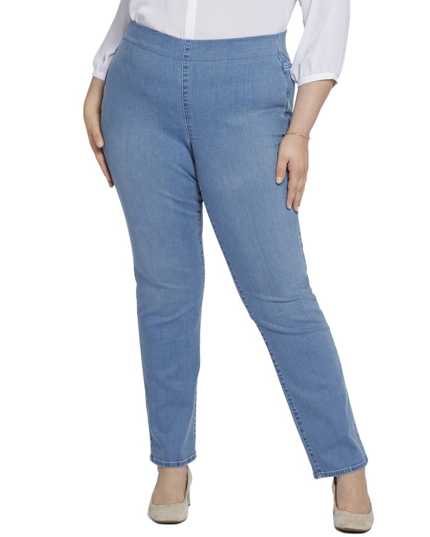 

NYDJ Plus Bailey Nottinghill Прямые джинсы, синий