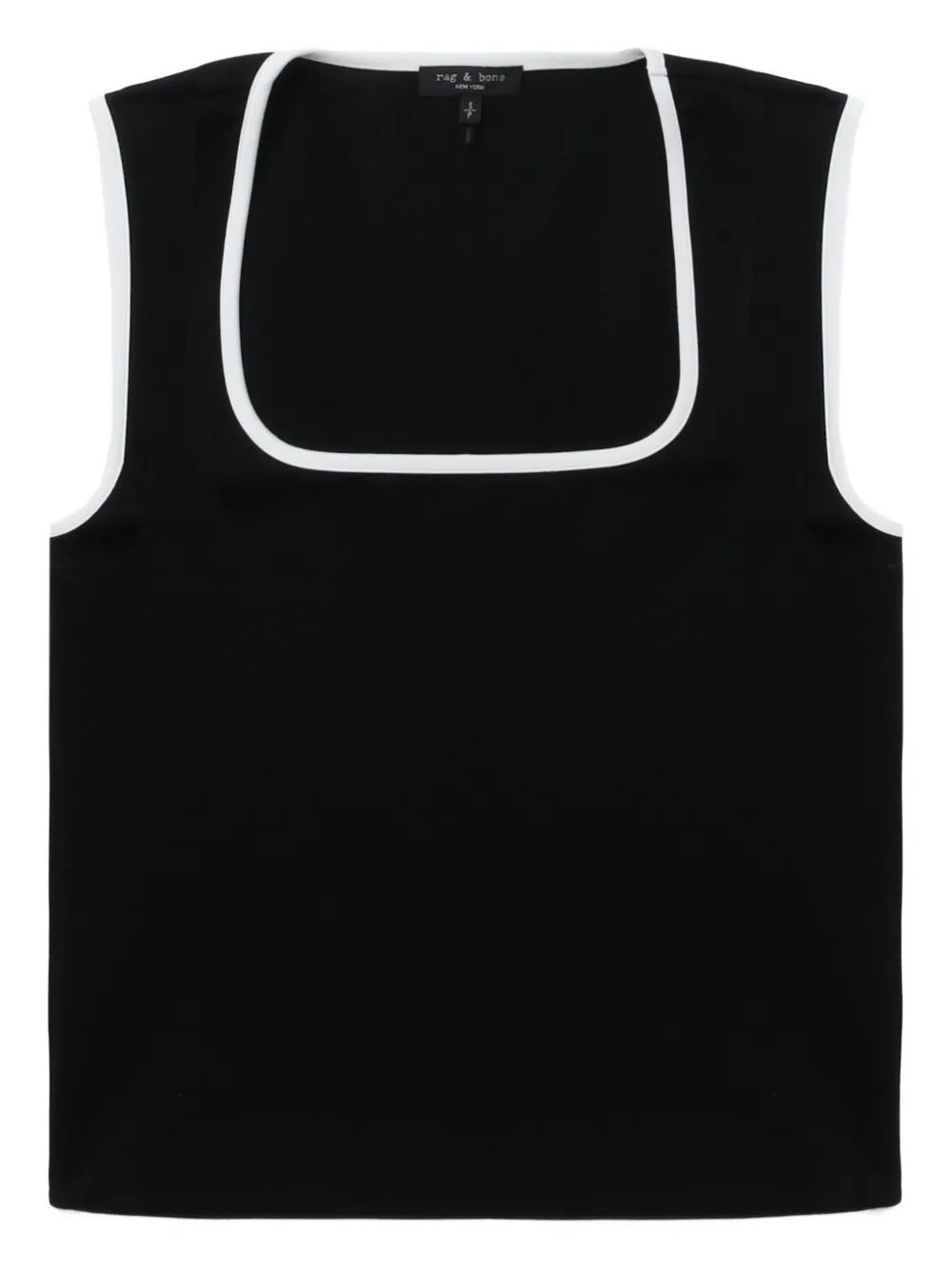 

Топ с квадратным вырезом rag & bone, черный