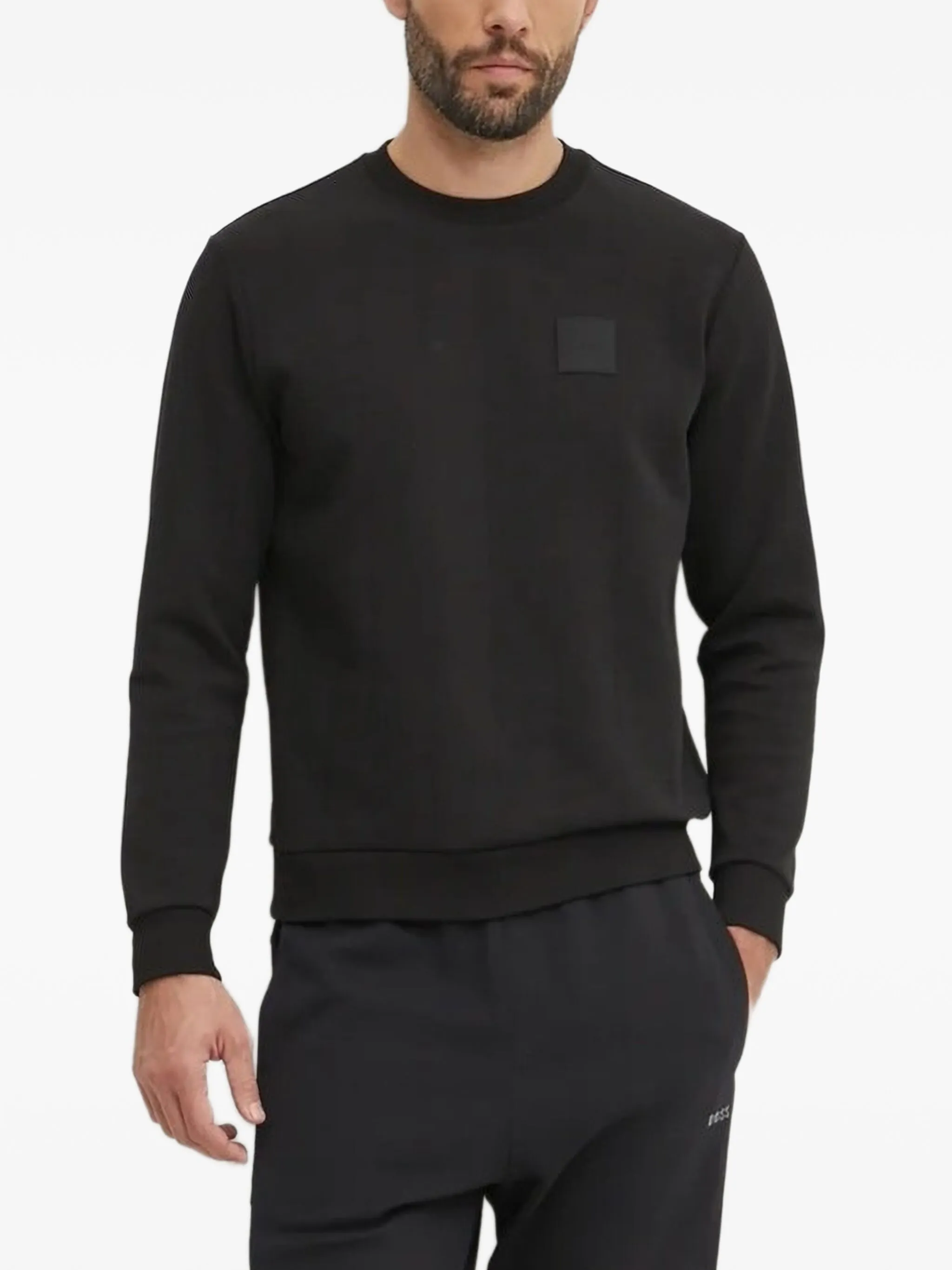 

Толстовка с логотипом Boss, черный