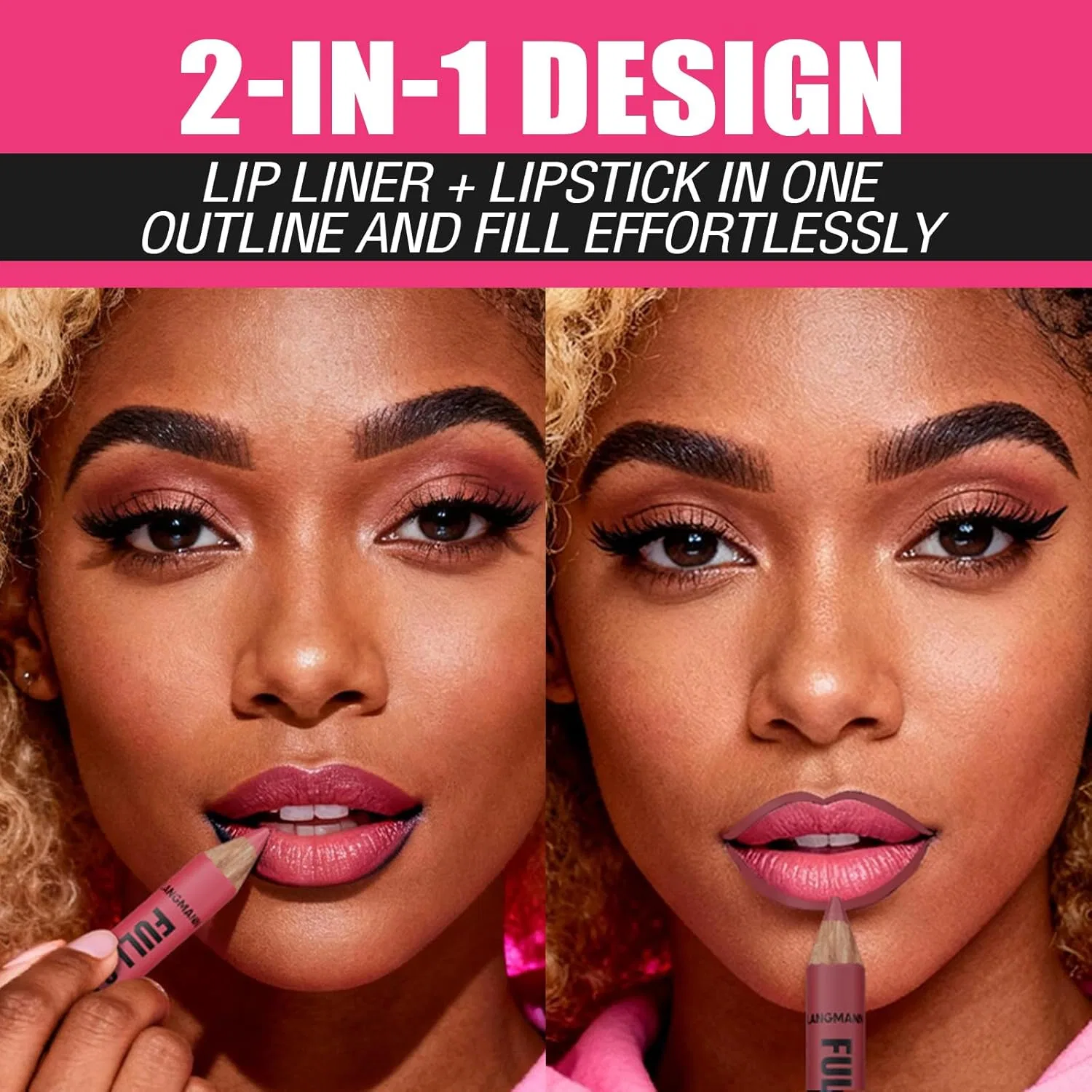 Набор матовых карандашей для губ 12 цветов Beauty Glazed — фото 2