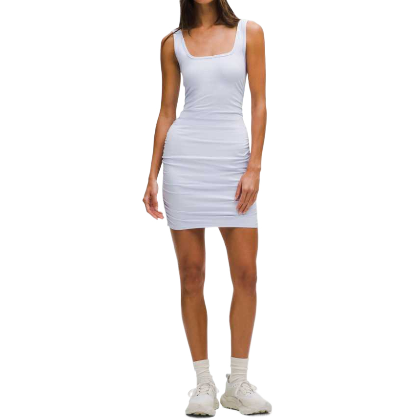 

Женское платье без рукавов Lululemon, tranquil синий/serene синий