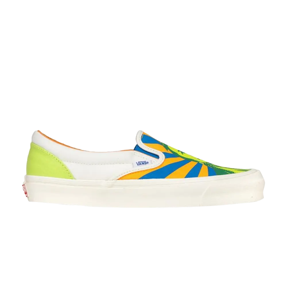 Классические слипоны John Van Hamersveld x OG Vans, желтый