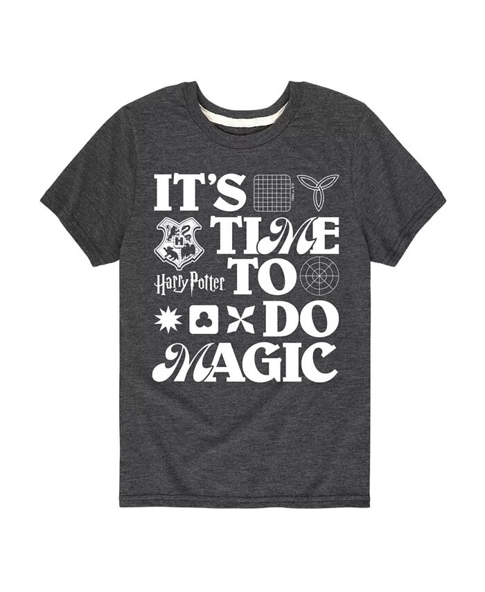 

Футболка Big Boys Harry Potter Dog Magic с графическим принтом Hybrid, серый