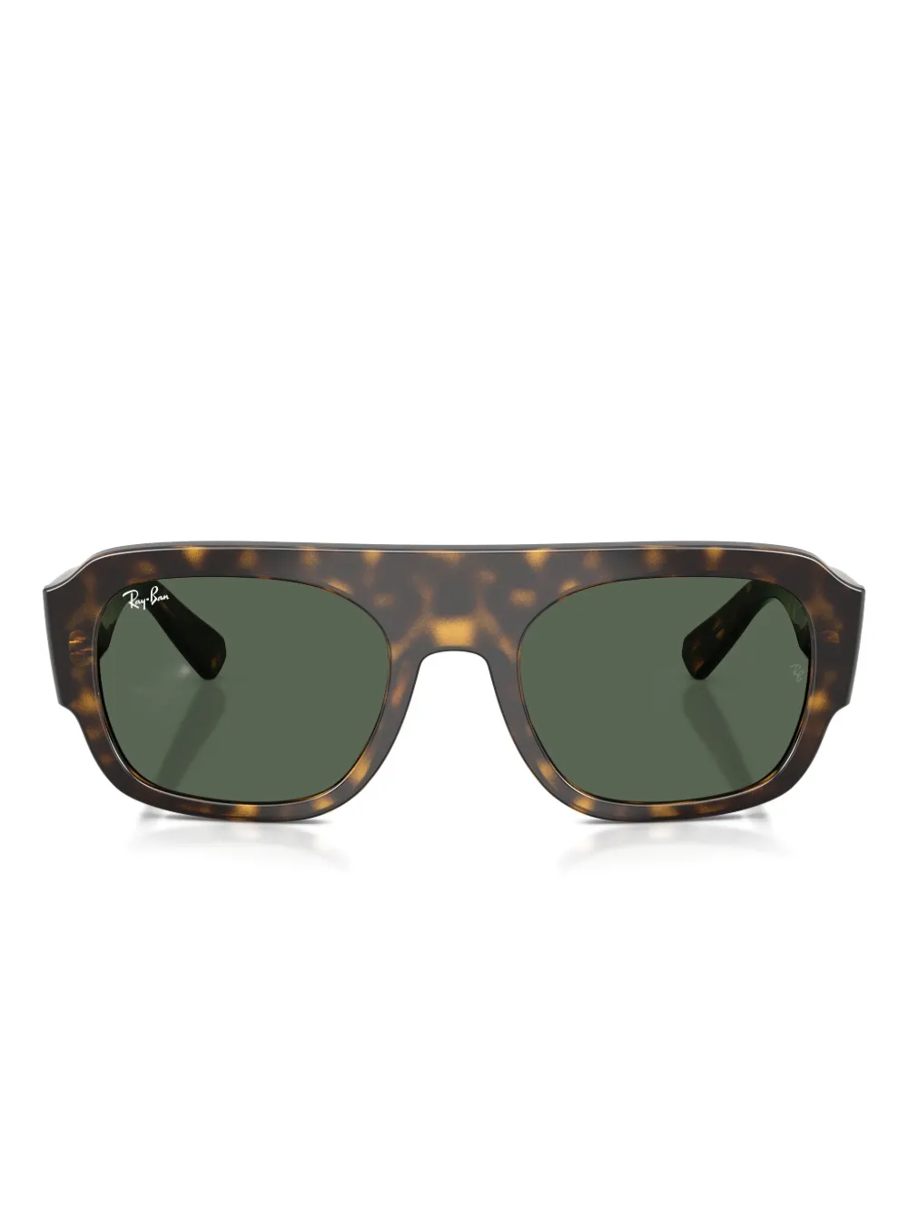 

Солнцезащитные очки в квадратной оправе Ray-Ban, коричневый