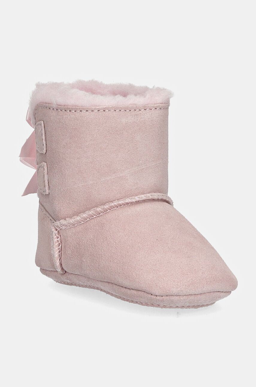 

Замшевые угги для новорожденных BABY BAILEY BOW Ugg, розовый