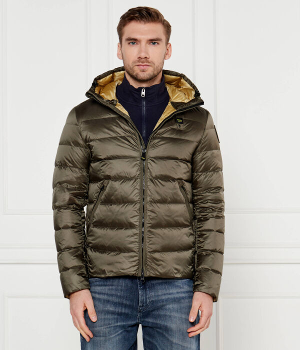 

Пуховик актон Regular fit Blauer, зеленый