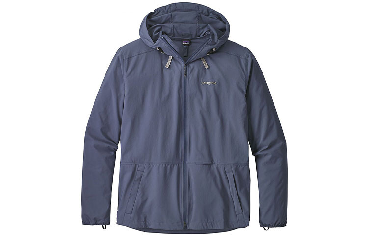 Куртка Stretch Terre Planing для мужчин Patagonia, цвет Black camouflage/AECB