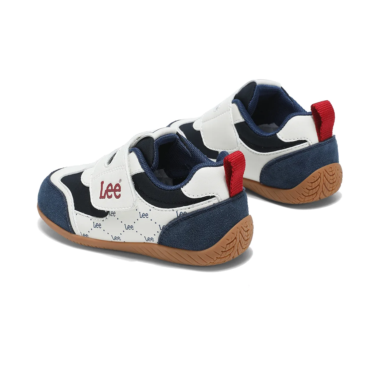 Детские скейтерские кроссовки low top с амортизацией, защитой от протирания и легкие Lee, Dark Blue (Size Is Slightly Large, Consider Sizing Up by 1 Size) — фото 4