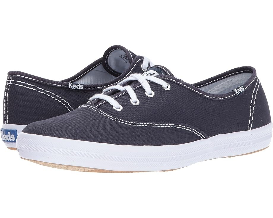 

Кроссовки Keds Champion Canvas Lace-Up, цвет Navy Canvas