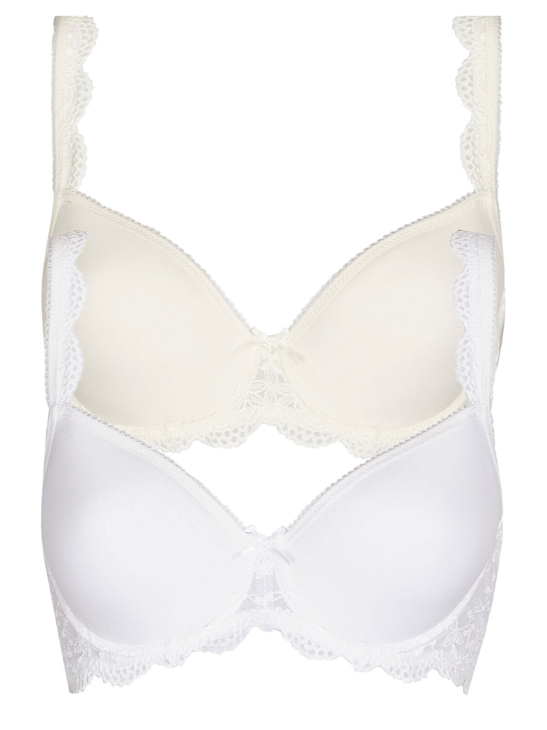 

Бюстгальтер с косточками Nina von C. 2er Pack Spacer BH, цвет Weiss champagner