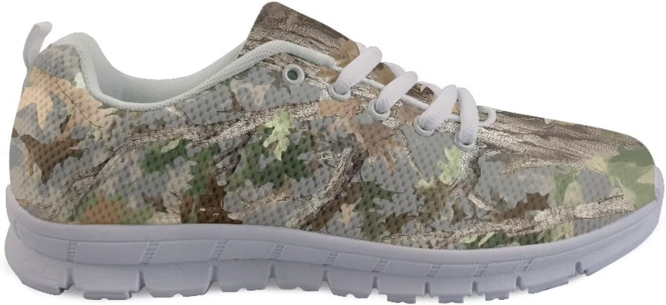 

Гольф-обувь, модные кроссовки на шнуровке, легкие кроссовки для фитнеса, спортзала, тенниса, бега и походов Getelinseng, Classic Hunting Camouflage