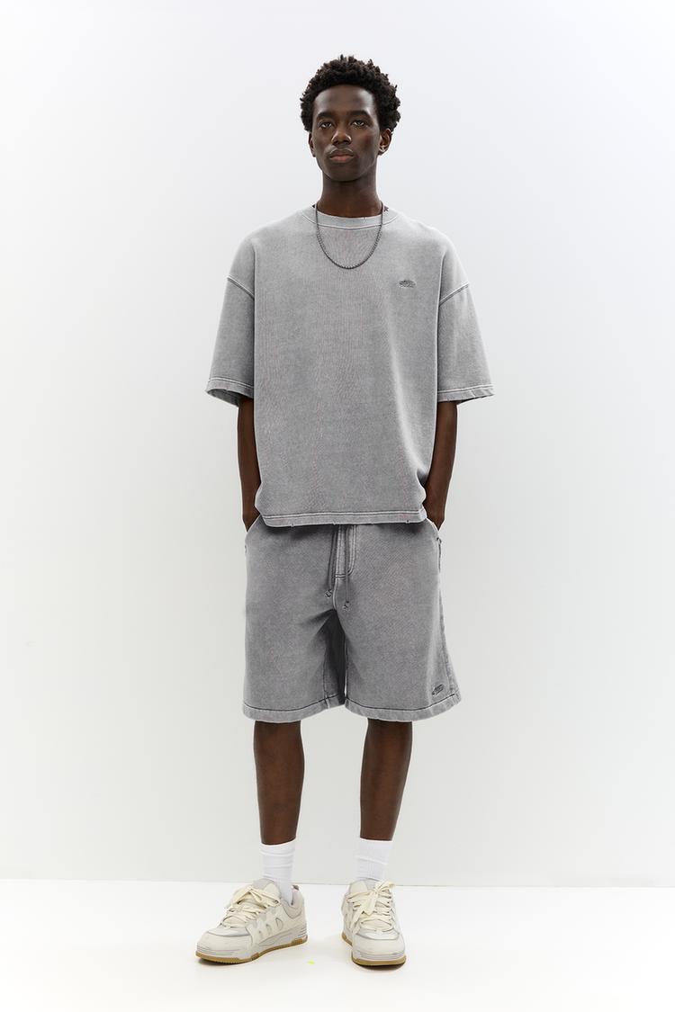 

Шорты-Бермуды Stwd Jogger Pull And Bear, серый