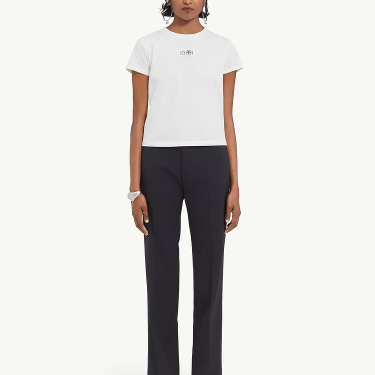 

Футболка женская белая Mm6 Maison Margiela